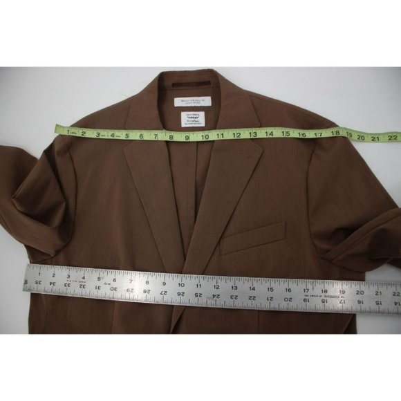 Beauty Youth United Arrows Mens XL US 40 TORAY Primeflex Sport Coat Brown jacket - Picture 7 of 11